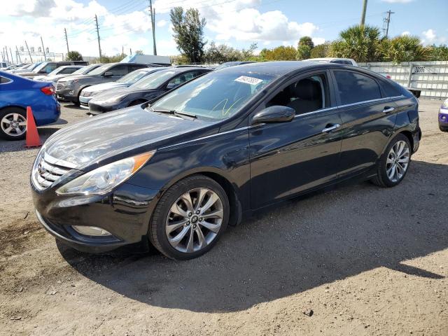 HYUNDAI SONATA SE 2013 with VIN 5NPEC4AC0DH519782 - Photo from auction