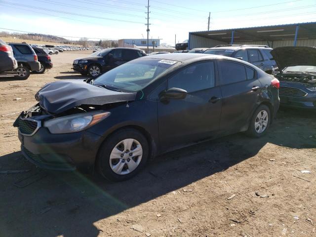 KIA FORTE LX 2014 with VIN KNAFK4A67E5067040 - Photo from auction
