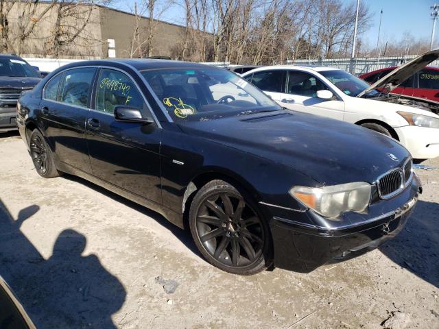 Photo 4 from auction – 2005 BMW 745 LI with VIN WBAGN63565DS59549