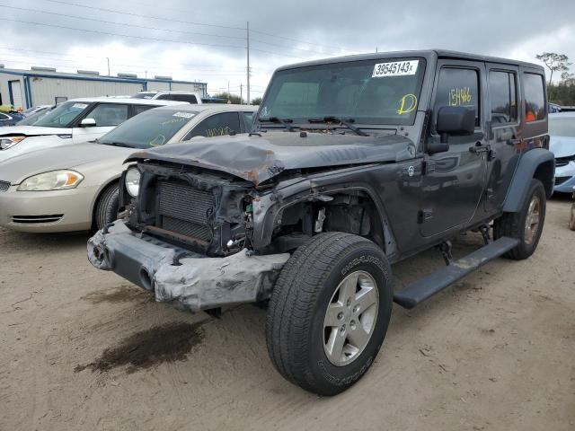 JEEP WRANGLER U 2014 with VIN 1C4BJWDG8EL297900 - Photo from auction