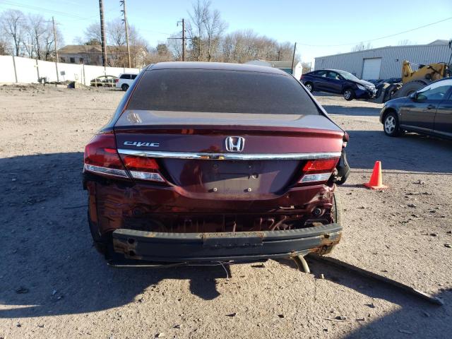 Photo 6 from auction – 2013 HONDA CIVIC EX with VIN 19XFB2F89DE220540