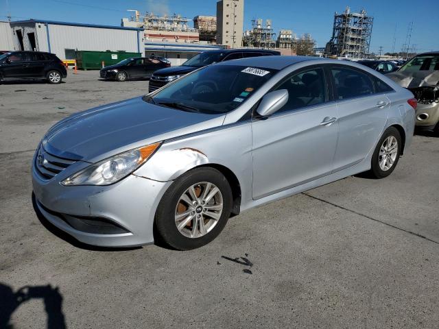 HYUNDAI SONATA GLS 2014 with VIN 5NPEB4AC9EH835704 - Photo from auction