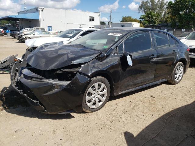TOYOTA COROLLA LE 2020 with VIN 5YFEPRAE4LP031925 - Photo from auction