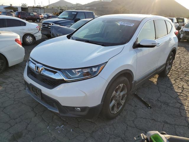 HONDA CR-V EX 2019 with VIN 5J6RW1H55KA014656 - Photo from auction