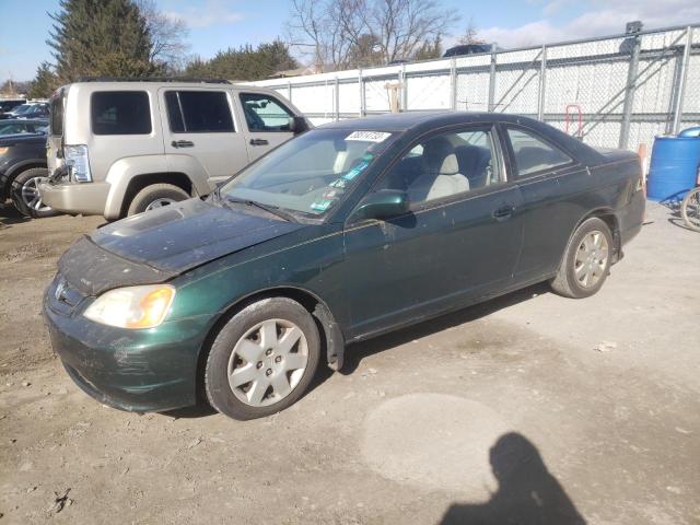 HONDA CIVIC SI 2001 with VIN 1HGEM22981L027711 - Photo from auction