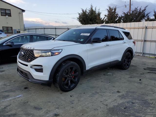 FORD EXPLORER S 2020 with VIN 1FM5K8GC9LGA57240 - Photo from auction