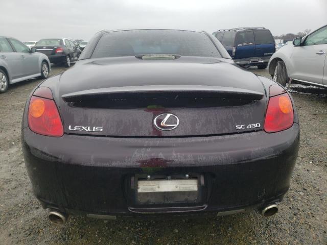 Foto 6 de la subasta – 2002 LEXUS SC 430 con VIN JTHFN48Y520002082