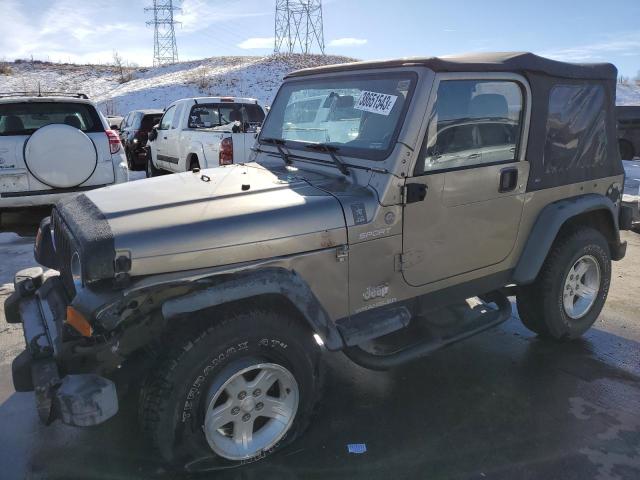 JEEP WRANGLER / 2004 with VIN 1J4FA49S14P751134 - Photo from auction