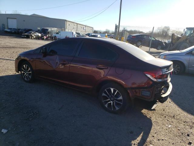 Photo 2 from auction – 2013 HONDA CIVIC EX with VIN 19XFB2F89DE220540