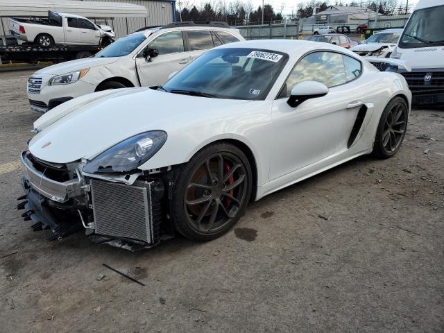 PORSCHE CAYMAN GT4 2020 with VIN WP0AC2A87LS289298 - Photo from auction