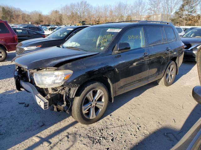 TOYOTA HIGHLANDER 2008 with VIN JTEES43A982072743 - Photo from auction