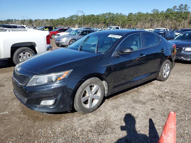 KIA OPTIMA LX 2014 with VIN 5XXGM4A70EG301878 - Photo from auction