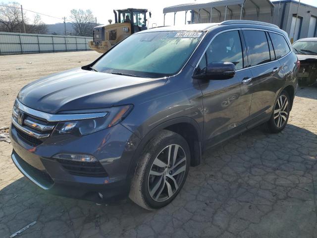 HONDA PILOT ELIT 2018 with VIN 5FNYF6H06JB067441 - Photo from auction