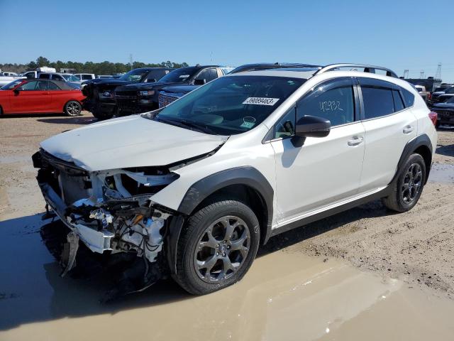 SUBARU CROSSTREK 2021 with VIN JF2GTHSC6MH255045 - Photo from auction