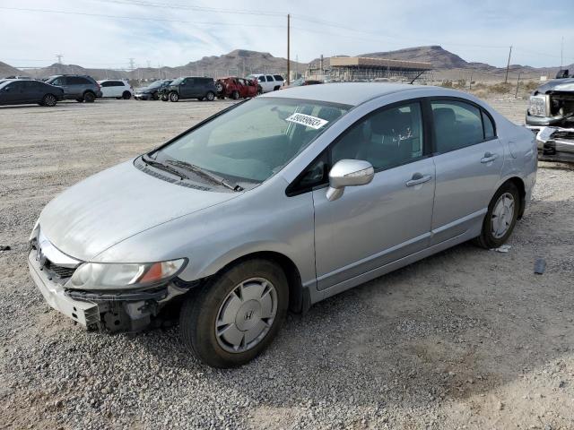 HONDA CIVIC HYBR 2010 with VIN JHMFA3F2XAS003848 - Photo from auction