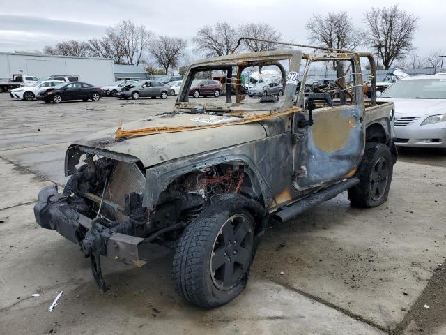 JEEP WRANGLER S 2014 with VIN 1C4AJWAGXEL286459 - Photo from auction