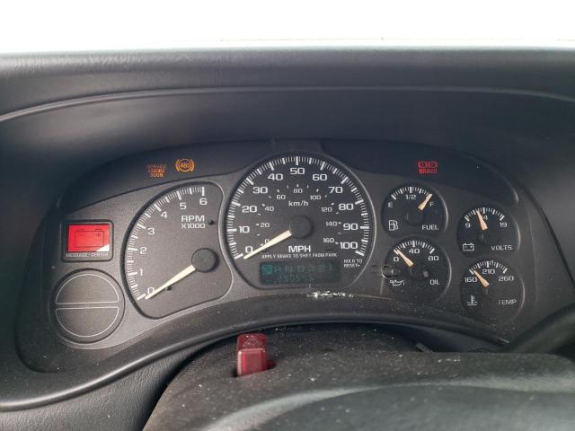 Photo 9 from auction – 2002 CHEVROLET AVALANCHE with VIN 3GNEC13T32G134404