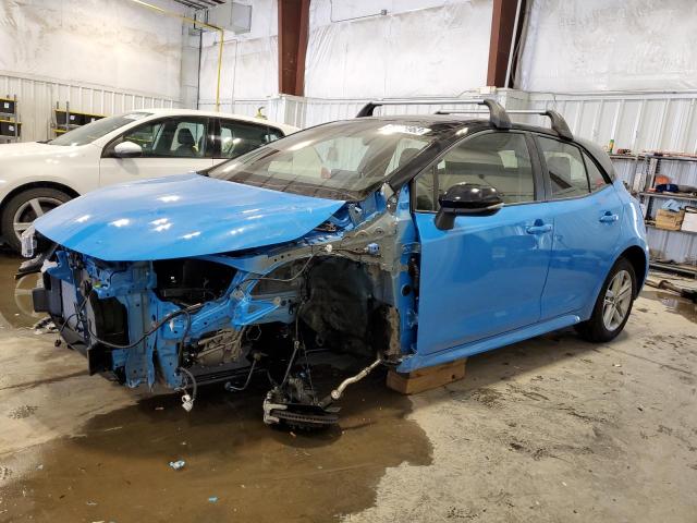 TOYOTA COROLLA SE 2022 with VIN JTND4MBE5N3179191 - Photo from auction
