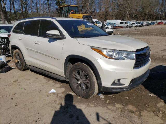 Photo 4 from auction – 2016 TOYOTA HIGHLANDER with VIN 5TDJKRFH6GS236126