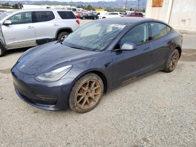 TESLA MODEL 3 2022 with VIN 5YJ3E1EA6NF372800 - Photo from auction