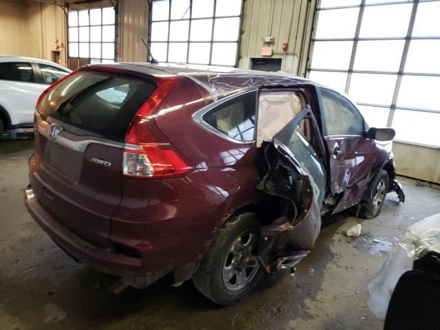 Photo 3 from auction – 2015 HONDA CR-V LX with VIN 5J6RM4H3XFL124151