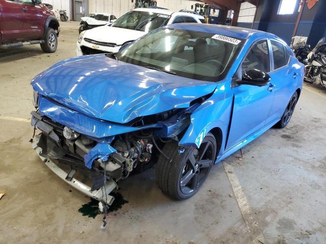 NISSAN SENTRA SR 2022 with VIN 3N1AB8DV5NY238137 - Photo from auction