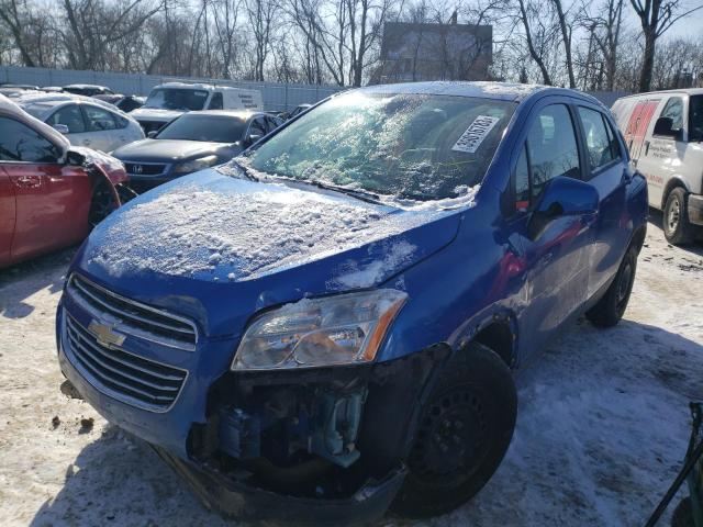 CHEVROLET TRAX LS 2015 with VIN KL7CJKSB6FB152587 - Photo from auction