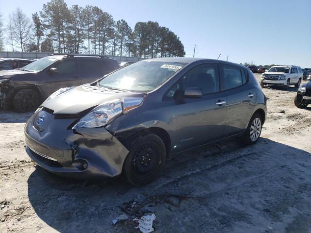 NISSAN LEAF S 2015 with VIN 1N4AZ0CP4FC318011 - Photo from auction