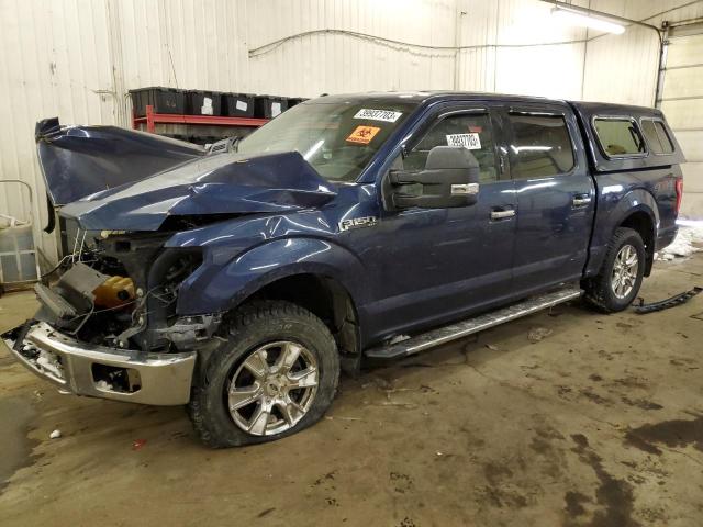 FORD F150 SUPER 2016 with VIN 1FTEW1EF1GKD11250 - Photo from auction