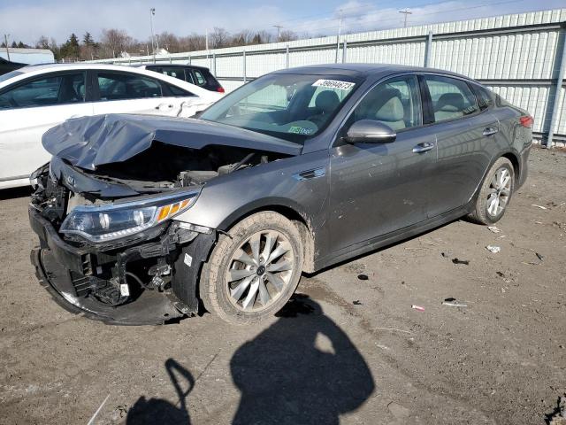 KIA OPTIMA EX 2016 مع رقم تعريف المركبة 5XXGU4L35GG071848 - صورة من المزاد