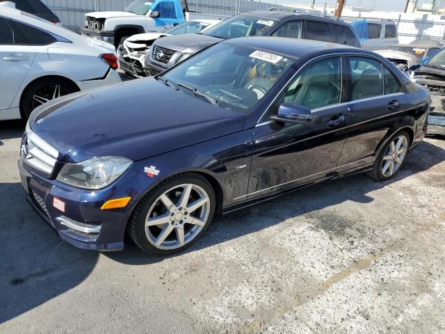MERCEDES-BENZ C 250 2012 with VIN WDDGF4HB3CA646325 - Photo from auction