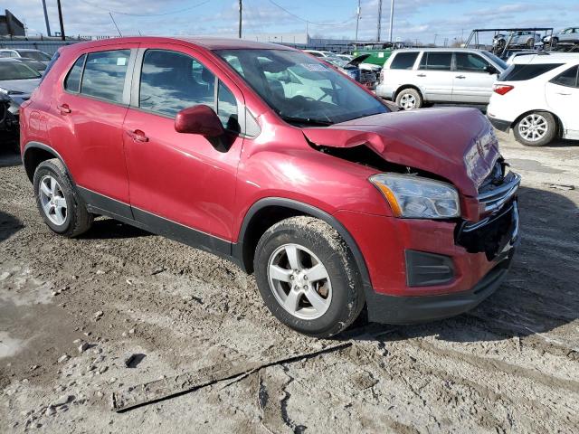 Photo 4 from auction – 2015 CHEVROLET TRAX 1LS with VIN KL7CJPSBXFB062498