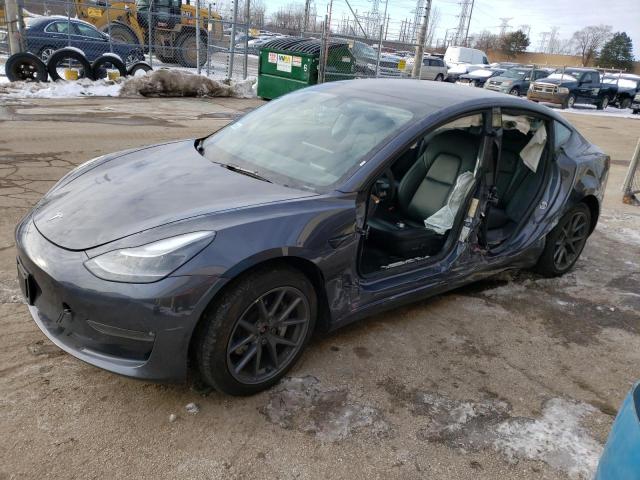 TESLA MODEL 3 2022 with VIN 5YJ3E1EB6NF191575 - Photo from auction