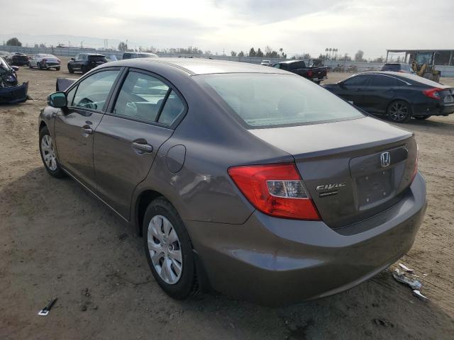 Photo 2 from auction – 2012 HONDA CIVIC LX with VIN 19XFB2F54CE015597