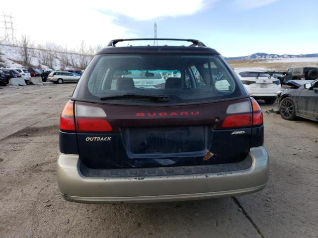 Photo 6 from auction – 2001 SUBARU LEGACY OUT with VIN 4S3BH665617619881