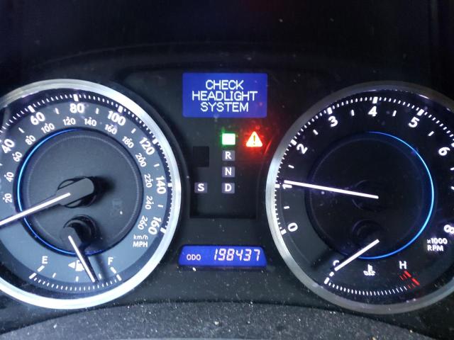 Photo 9 from auction – 2012 LEXUS IS 250 with VIN JTHBF5C24C5163970