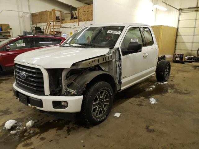 FORD F150 SUPER 2017 with VIN 1FTFX1EG8HFB95386 - Photo from auction