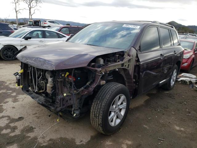 TOYOTA HIGHLANDER 2011 with VIN 5TDBK3EHXBS069572 - Photo from auction