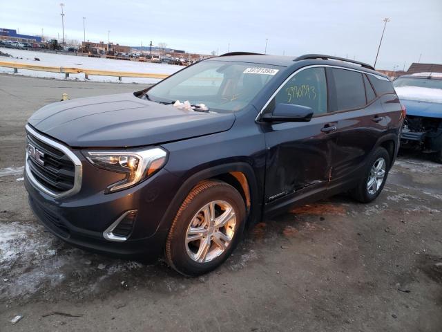 GMC TERRAIN SL 2018 with VIN 3GKALMEV2JL373556 - Photo from auction