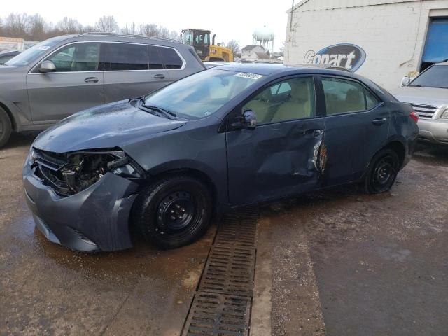 TOYOTA COROLLA L 2015 with VIN 2T1BURHEXFC411101 - Photo from auction
