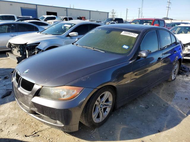 BMW 328 I 2008 with VIN WBAVA37518NL58189 - Photo from auction