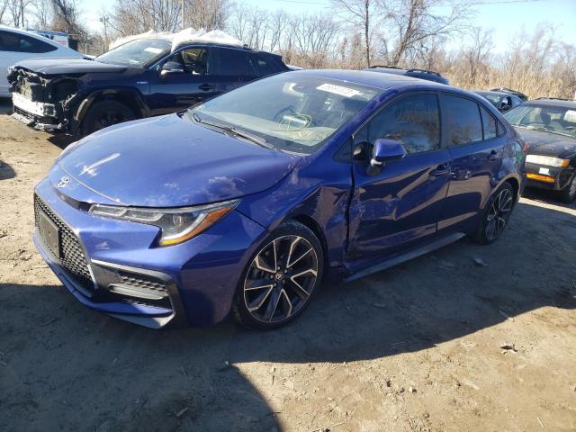 TOYOTA COROLLA SE 2021 with VIN JTDP4MCE5MJ058333 - Photo from auction