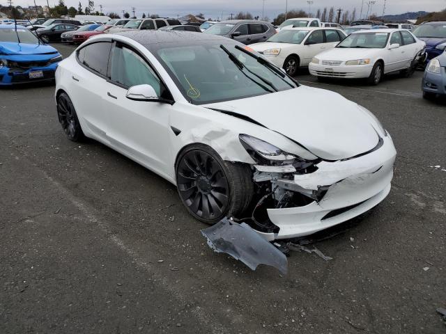 Фото 4 с аукциона – 2022 TESLA MODEL 3 с VIN 5YJ3E1EB1NF296055