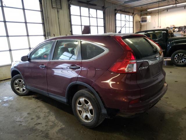 Photo 2 from auction – 2015 HONDA CR-V LX with VIN 5J6RM4H3XFL124151