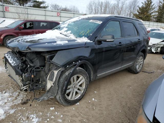 FORD EXPLORER X 2018 with VIN 1FM5K8DH8JGC67812 - Photo from auction