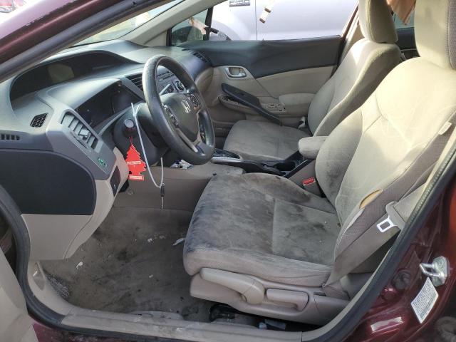 Photo 7 from auction – 2012 HONDA CIVIC with VIN 19XFB2F5XCE075741