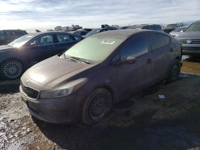 KIA FORTE LX 2017 with VIN 3KPFK4A72HE140285 - Photo from auction