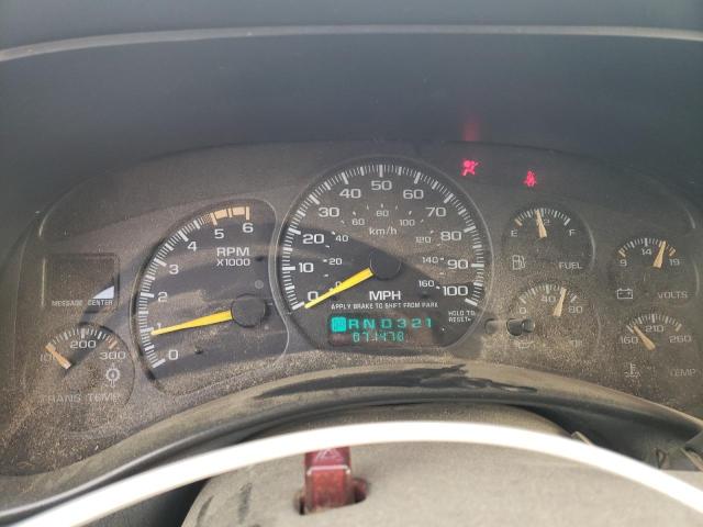 Photo 9 from auction – 2001 CHEVROLET SILVERADO with VIN 1GCHK29GX1E259768