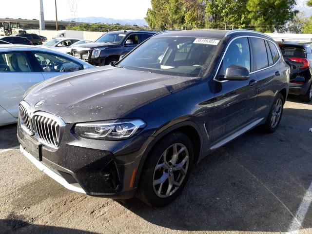 Photo 1 from auction – 2022 BMW X3 SDRIVE3 with VIN 5UX43DP03N9L01983