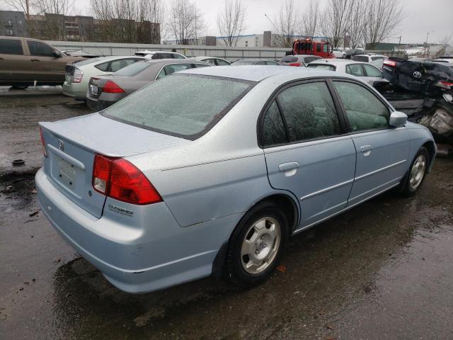 Photo 3 from auction – 2005 HONDA CIVIC HYBR with VIN JHMES95685S006740